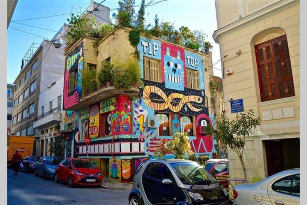 Athens Designer'S Loft Downtown Apartment ภายนอก รูปภาพ